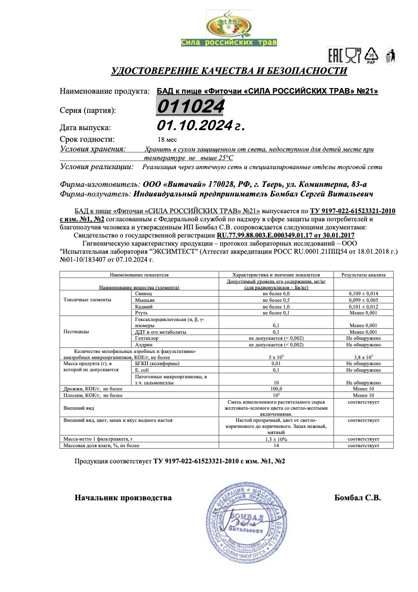 Паспорт №102024